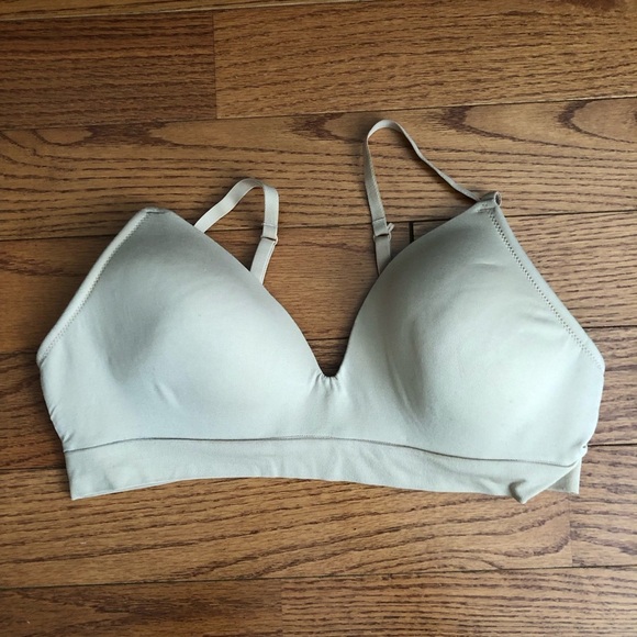 Nordstrom Soft Cup Bralette Beige Intimates and Sleepwear Women's Size L - Picture 1 of 5